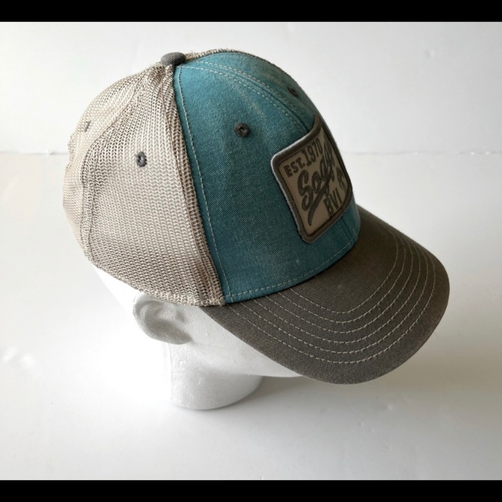 Soggy Blue/ Gray Trucker Hat